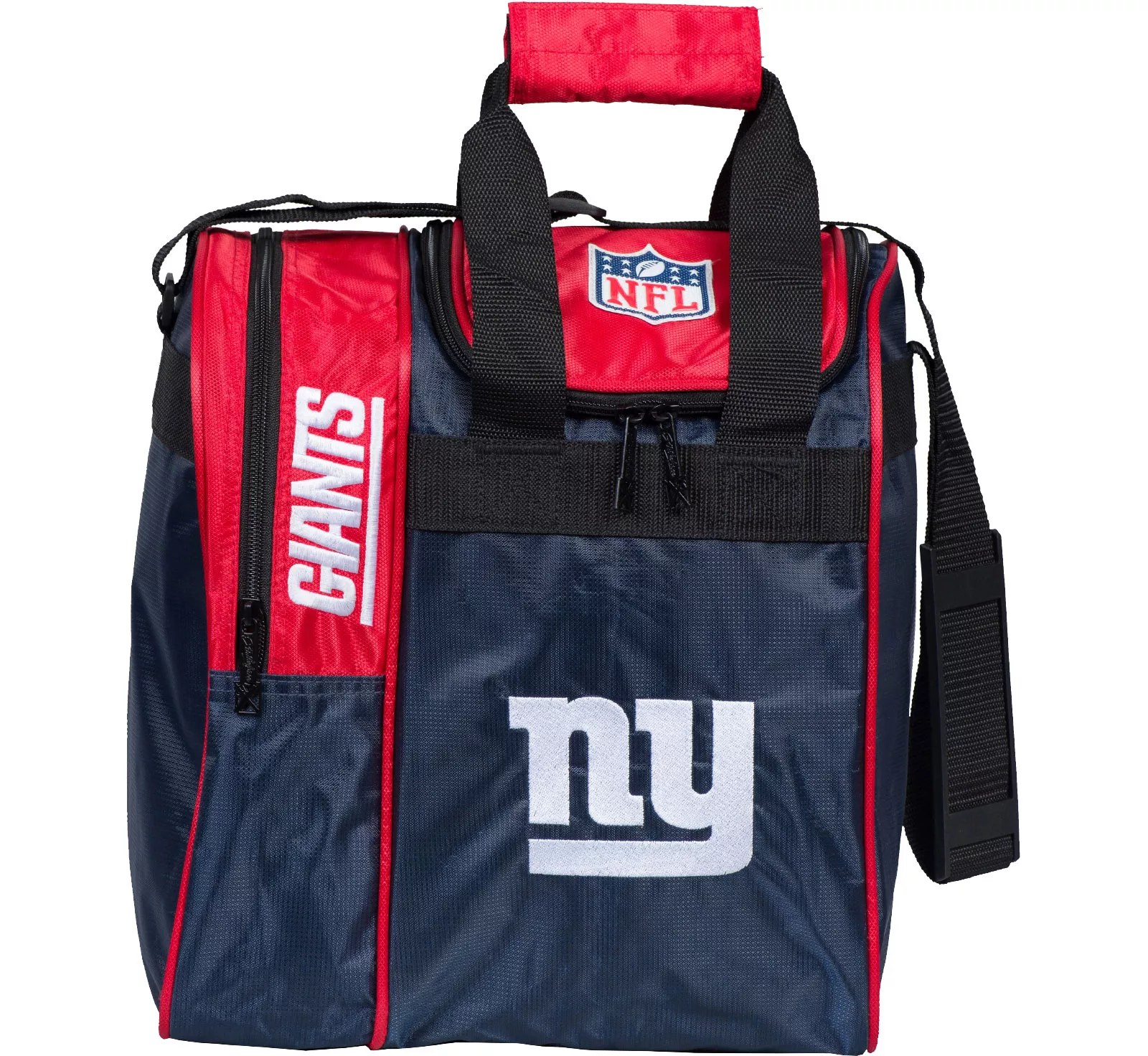 Strikeforce New York Giants Single Bowling Ball Tote Bag 1 Strikeforce New York Giants Single Bowling Ball Tote Bag