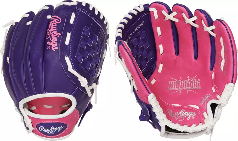 Rawlings 10'' Girls' Tee Ball Highlight Series Glove