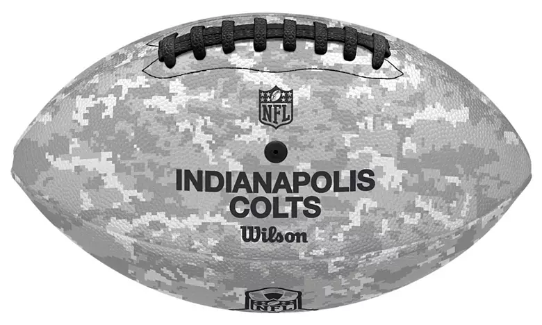 Wilson Indianapolis Colts Salute To Service 2024 Full-Size Football