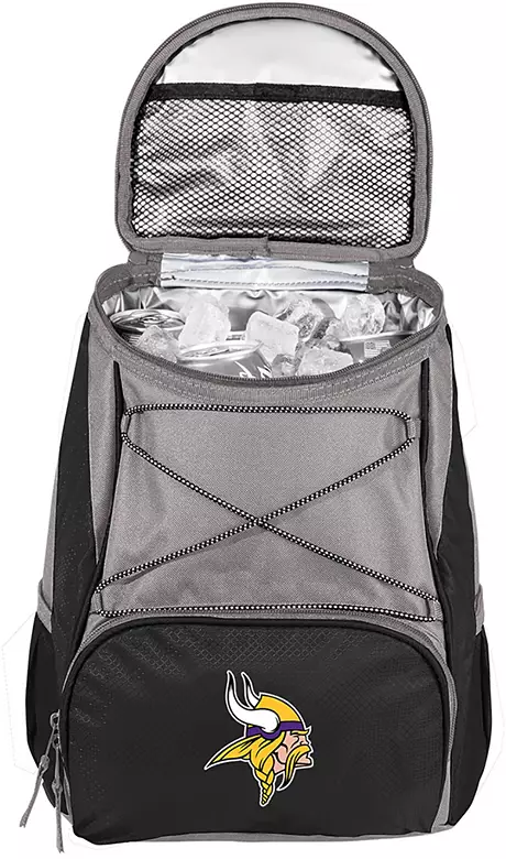Picnic Time Minnesota Vikings PTX Backpack Cooler 2 Picnic Time Minnesota Vikings PTX Backpack Cooler
