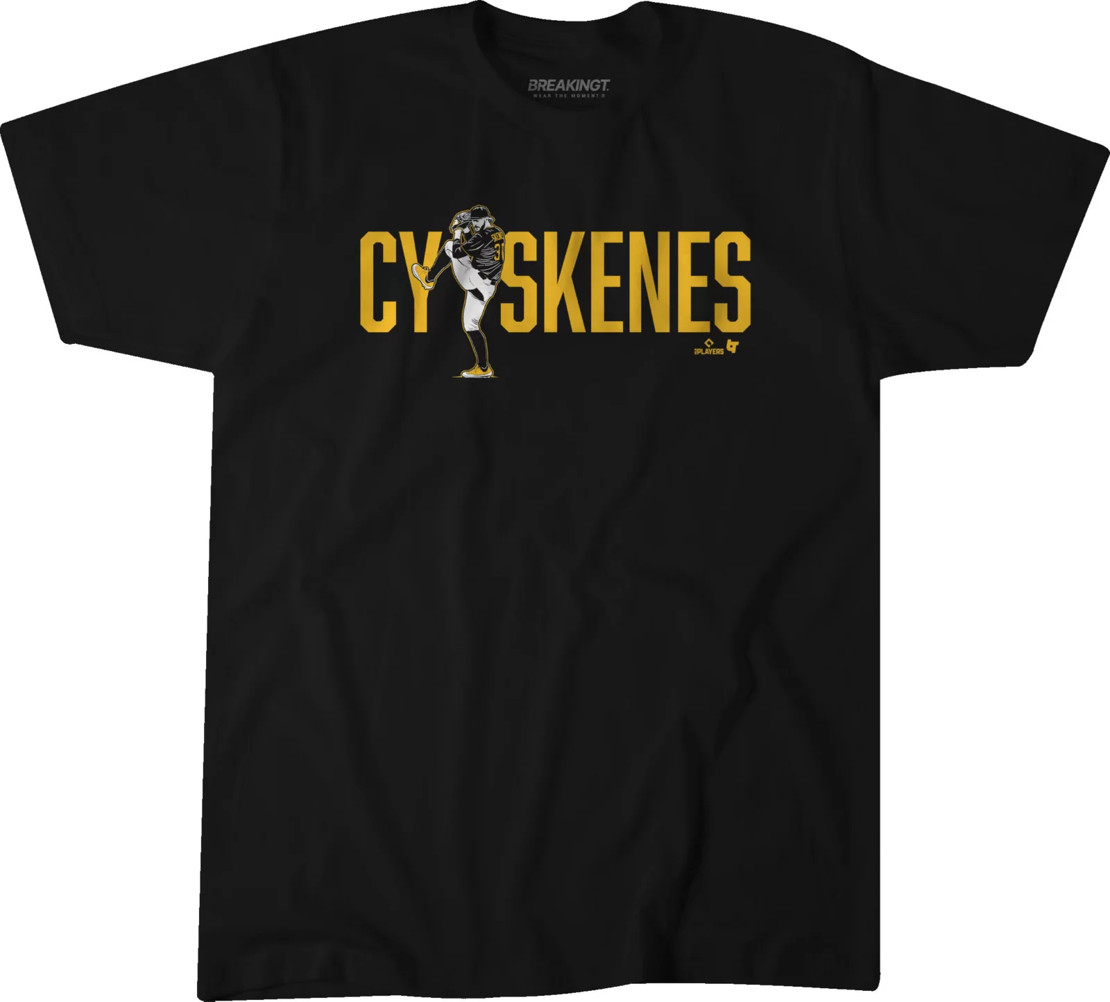 BreakingT Adult Pittsburgh Paul Skenes Cy Young Black T-Shirt
