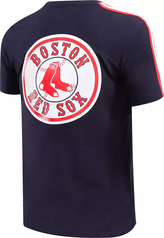 Pro Standard Men's Boston Red Sox Navy Mesh Taping T-Shirt