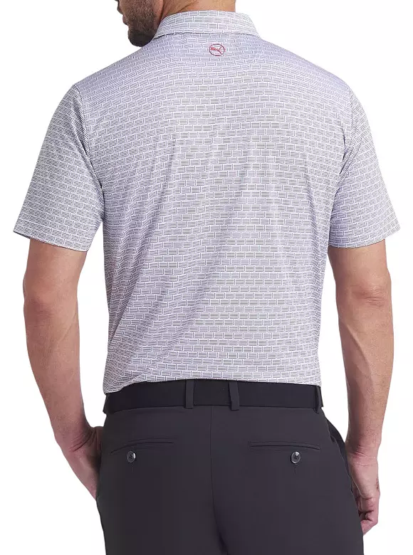 PUMA Men's MATTR Warning Golf Polo