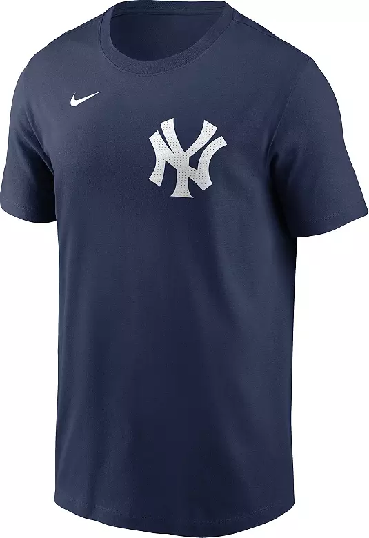 Nike Men's New York Yankees Giancarlo Stanton #27 Navy T-Shirt 2 Nike Men's New York Yankees Giancarlo Stanton #27 Navy T-Shirt