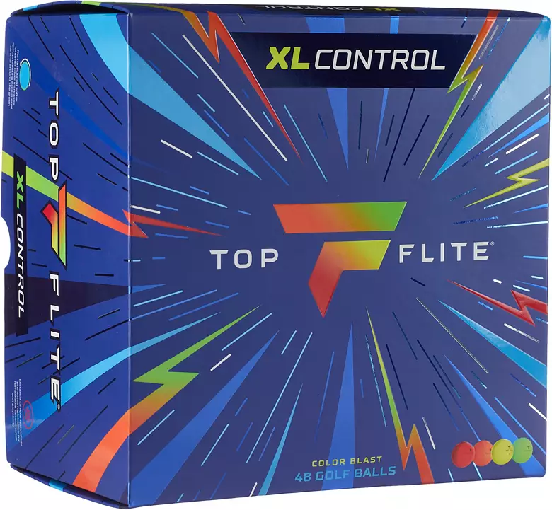 Top Flite XL Control Golf Balls - 48 Pack