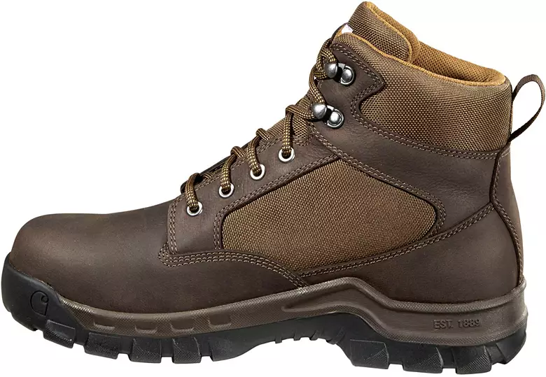 Carhartt Men's Waterproof Rugged Flex 6” Steel Toe Work Boots 3 Carhartt Men's Waterproof Rugged Flex 6” Steel Toe Work Boots