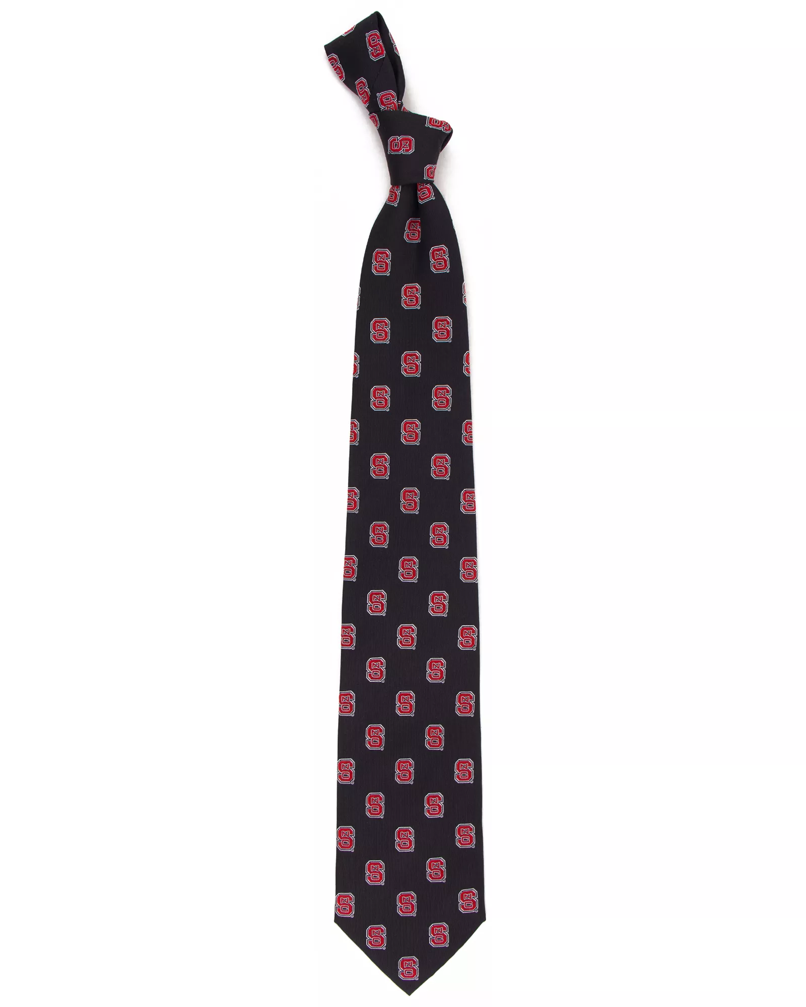 Eagles Wings NC State Wolfpack Woven Silk Echo Necktie 1 Eagles Wings NC State Wolfpack Woven Silk Echo Necktie
