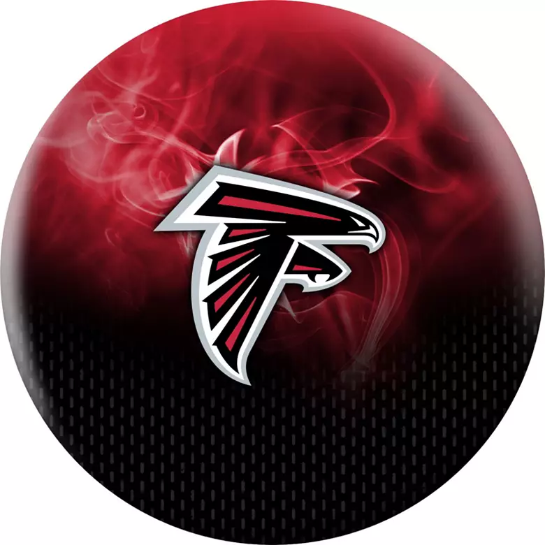 Strikeforce Atlanta Falcons On Fire Undrilled Bowling Ball