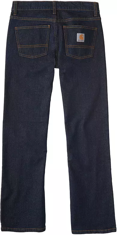 Carhartt Boys' Rugged Pocket Bootcut Jeans 2 Carhartt Boys' Rugged Pocket Bootcut Jeans
