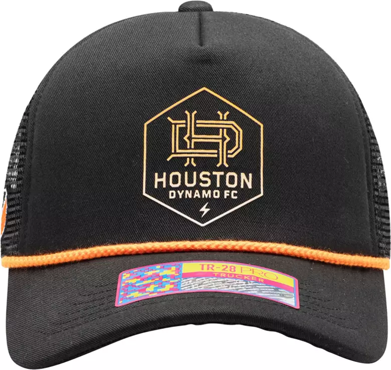 Fan Ink Adult Houston Dynamo Atmosphere Black Trucker Hat 4 Fan Ink Adult Houston Dynamo Atmosphere Black Trucker Hat