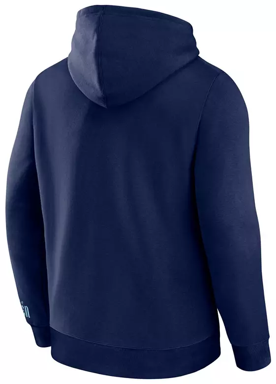NHL Adult Seattle Kraken Elevated Navy Pullover Hoodie