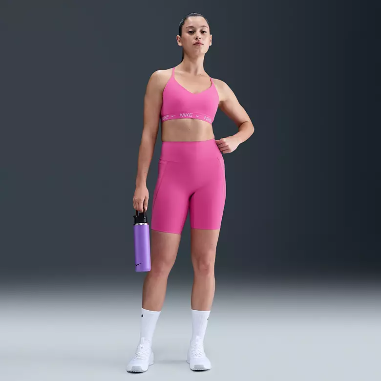 Nike Women's Universa Medium-Support High-Waisted 8" Biker Shorts 2 Nike Women's Universa Medium-Support High-Waisted 8" Biker Shorts