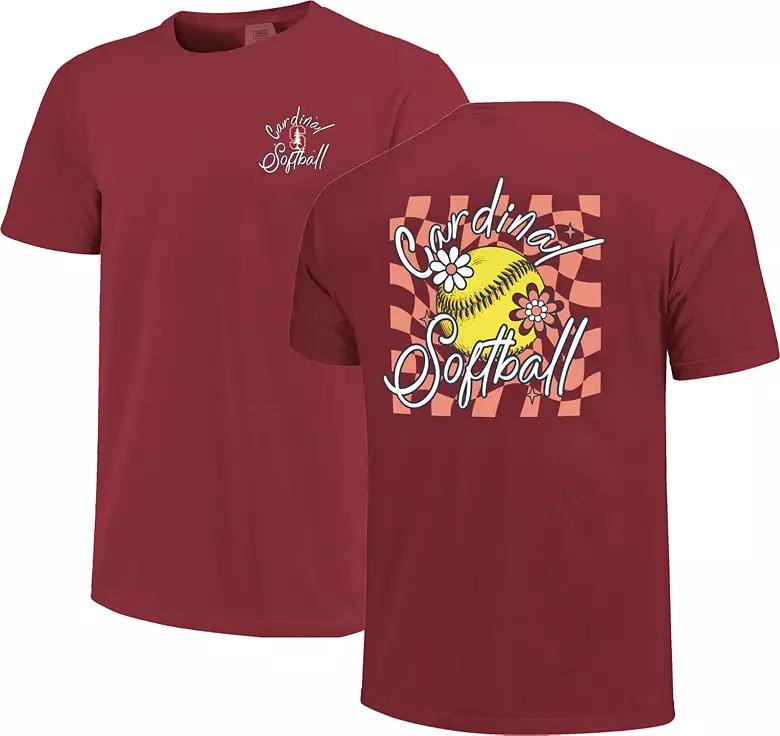 Image One Men's Stanford Cardinal Cardinal Circle Building T-Shirt