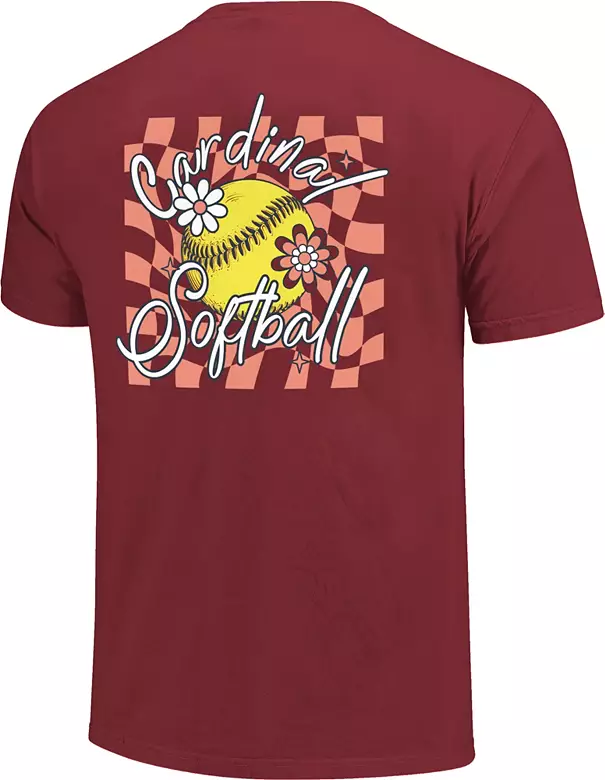 Image One Men's Stanford Cardinal Cardinal Circle Building T-Shirt