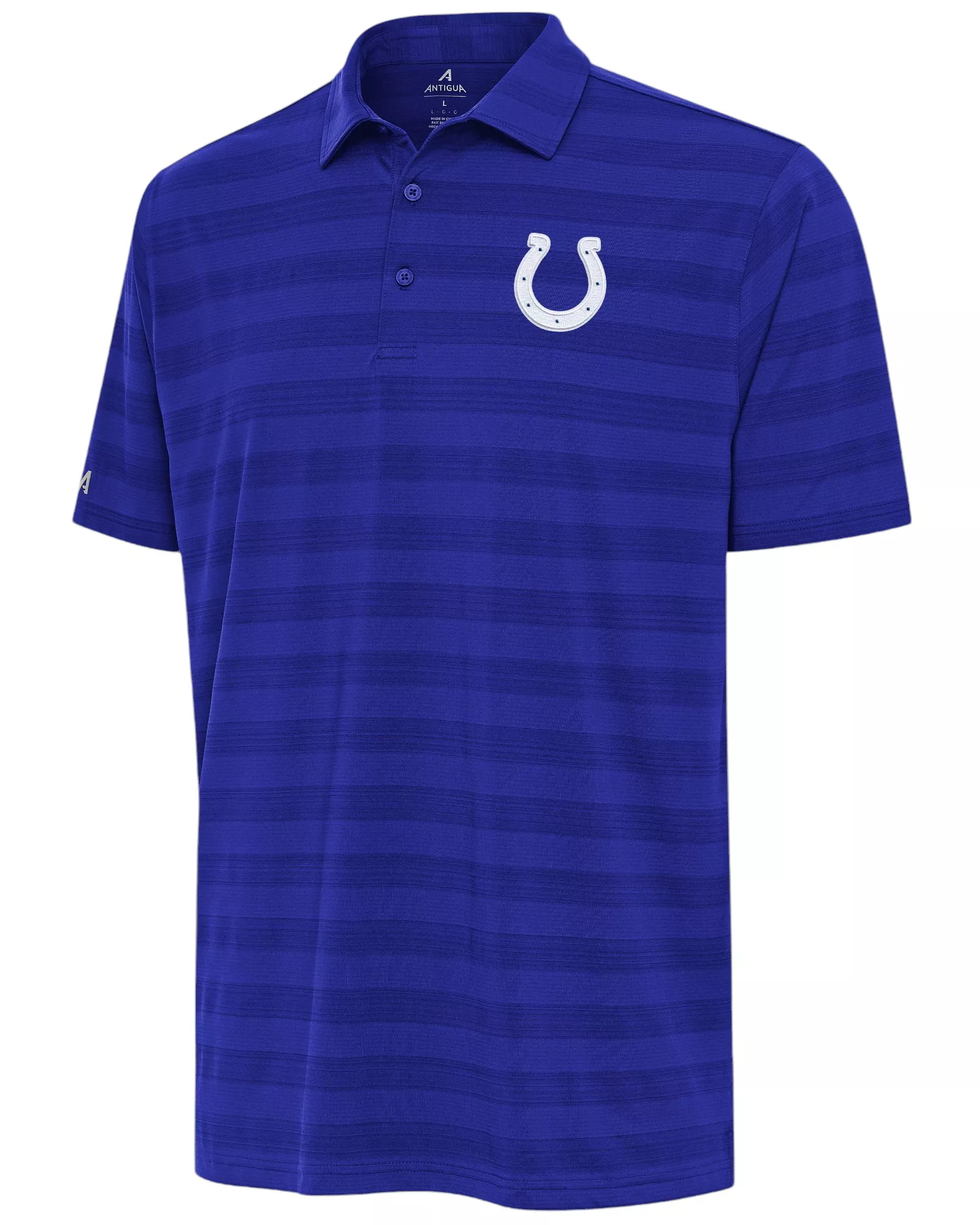Antigua Men's Indianapolis Colts Tunnel Polo 1 Antigua Men's Indianapolis Colts Tunnel Polo