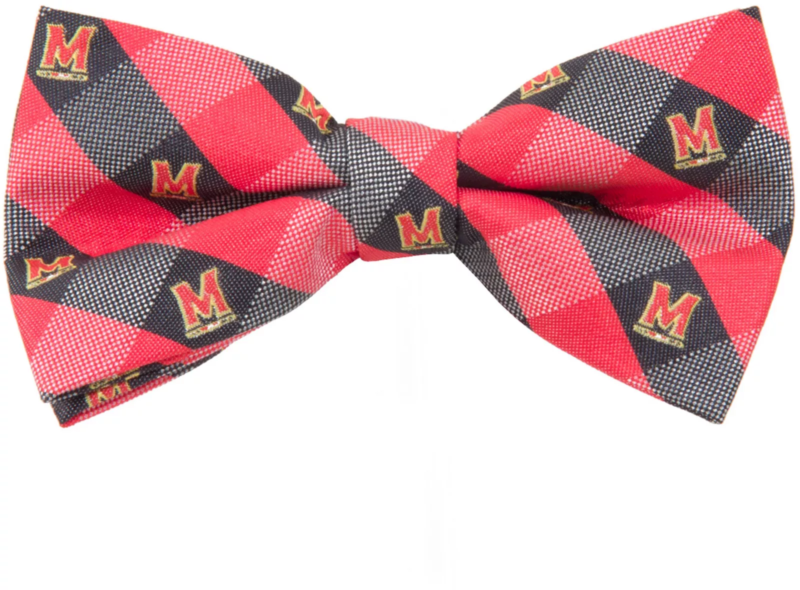 Eagles Wings Maryland Terrapins Check Bowtie 1 Eagles Wings Maryland Terrapins Check Bowtie