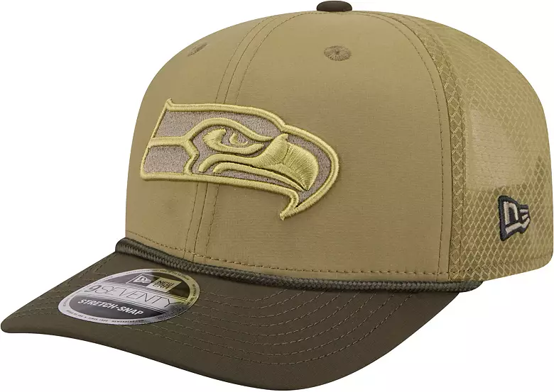New Era Adult Seattle Seahawks Dark Moss Salute To Service 2025 9Seventy Adjustable Stretch-Snap Hat 2 New Era Adult Seattle Seahawks Dark Moss Salute To Service 2025 9Seventy Adjustable Stretch-Snap Hat