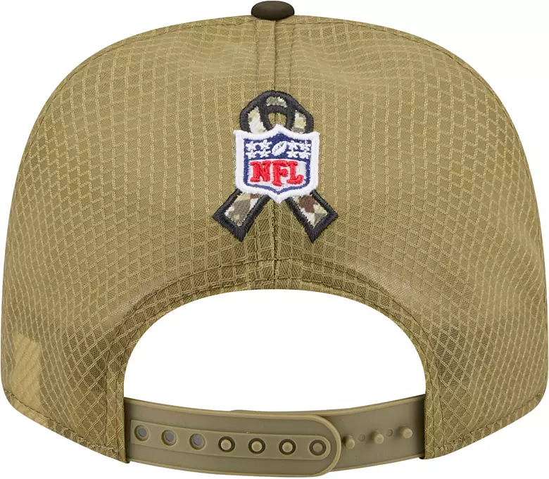 New Era Adult Seattle Seahawks Dark Moss Salute To Service 2025 9Seventy Adjustable Stretch-Snap Hat 4 New Era Adult Seattle Seahawks Dark Moss Salute To Service 2025 9Seventy Adjustable Stretch-Snap Hat