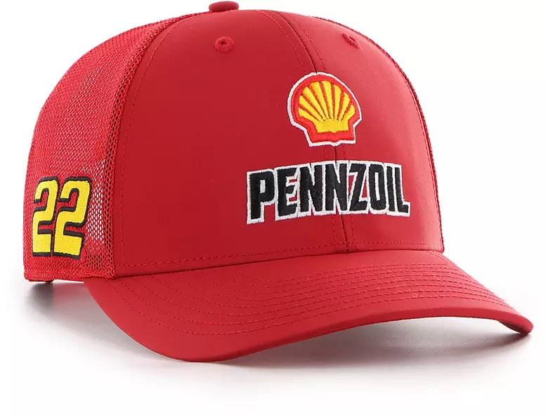 '47 Adult Joey Logano Pennzoil Trucker Adjustable Hat