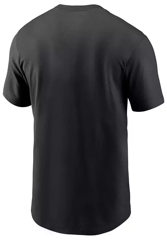 Nike Men's Ohio State Buckeyes Black Cotton T-Shirt