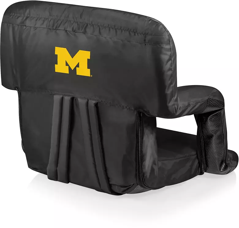 Picnic Time Michigan Wolverines Reclining Stadium Seat 1 Picnic Time Michigan Wolverines Reclining Stadium Seat