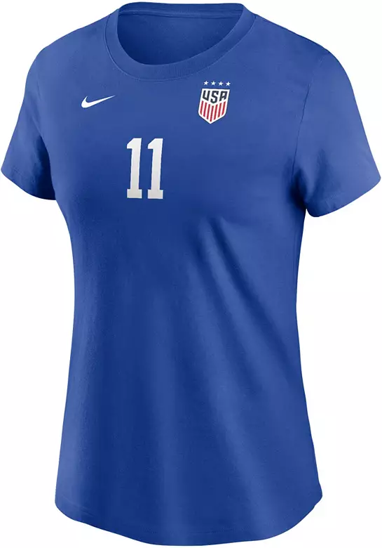 Nike Women's USWNT Sophia Smith #11 Blue T-Shirt