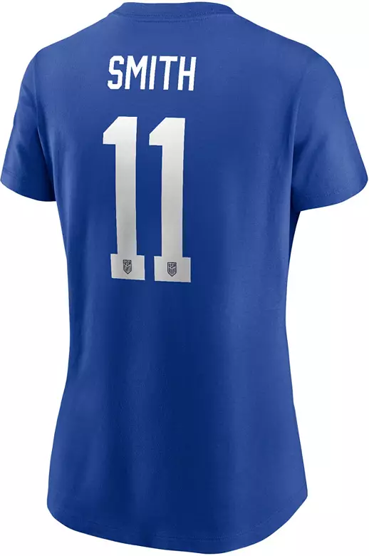 Nike Women's USWNT Sophia Smith #11 Blue T-Shirt