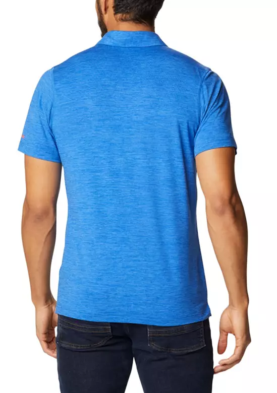 Columbia Men's Florida Gators Blue Tech Trail Polo 3 Columbia Men's Florida Gators Blue Tech Trail Polo