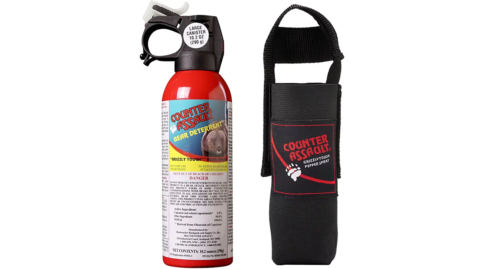 Counter Assault Bear Spray Belt Holster