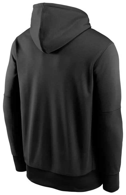 Nike Men's New York Jets Therma-FIT Black Pullover Hoodie 2 Nike Men's New York Jets Therma-FIT Black Pullover Hoodie