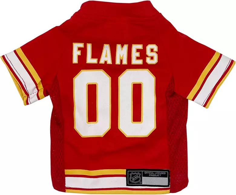 Pets First NHL Calgary Flames Pet Jersey 2 Pets First NHL Calgary Flames Pet Jersey