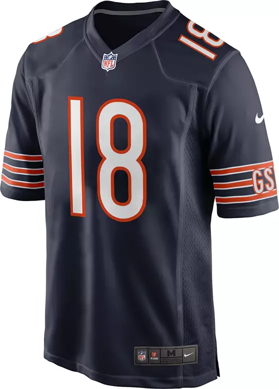 Nike Youth Chicago Bears Caleb Williams #18 Navy Game Jersey 4 Nike Youth Chicago Bears Caleb Williams #18 Navy Game Jersey