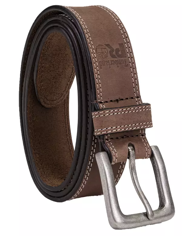 Timberland Men's 38mm Boot Leather Belt 1 Timberland Men's 38mm Boot Leather Belt