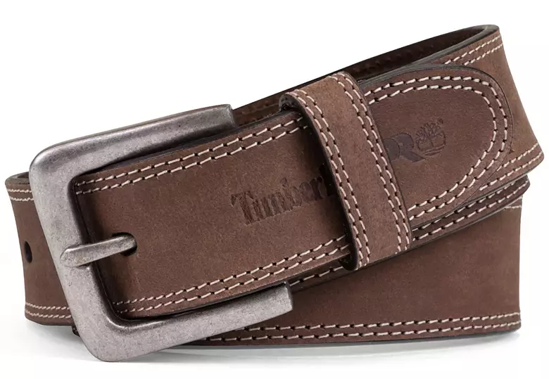 Timberland Men's 38mm Boot Leather Belt 3 Timberland Men's 38mm Boot Leather Belt