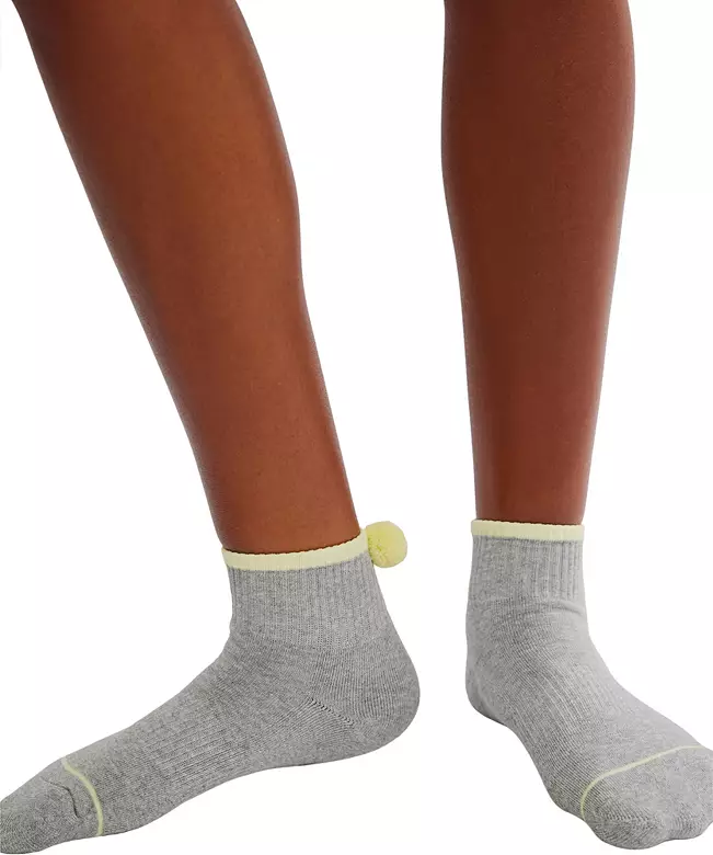 FP Movement Women's Pom Pom Buti Socks 1 FP Movement Women's Pom Pom Buti Socks