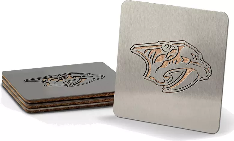 YouTheFan Nashville Predators Coaster Set