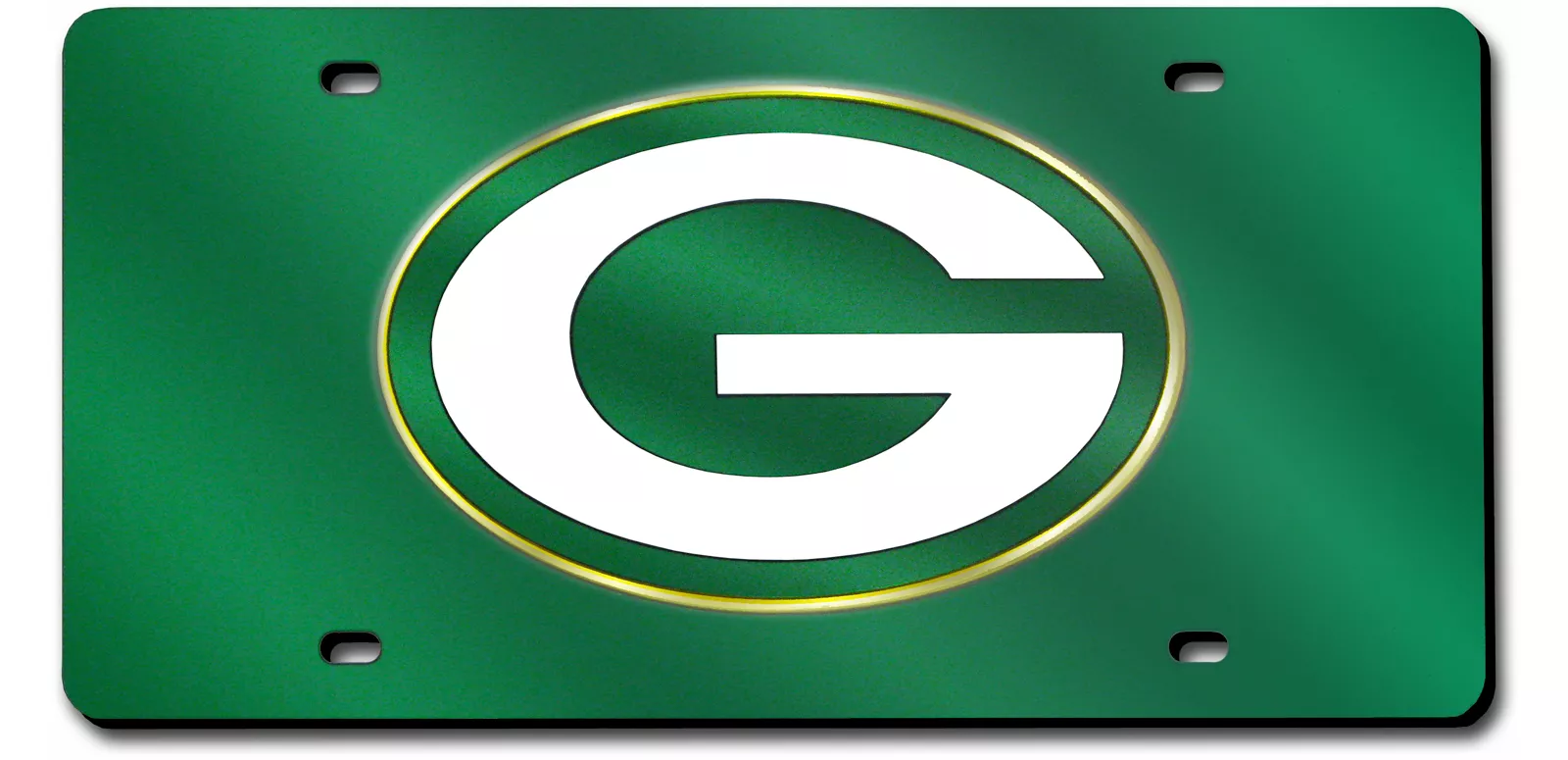 Rico Green Bay Packers Green Laser Tag License Plate 1 Rico Green Bay Packers Green Laser Tag License Plate