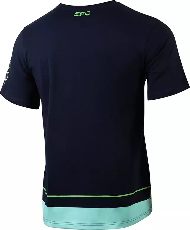 Sport Design Sweden Adult Seattle Sounders Navy Game Day T-Shirt 2 Sport Design Sweden Adult Seattle Sounders Navy Game Day T-Shirt