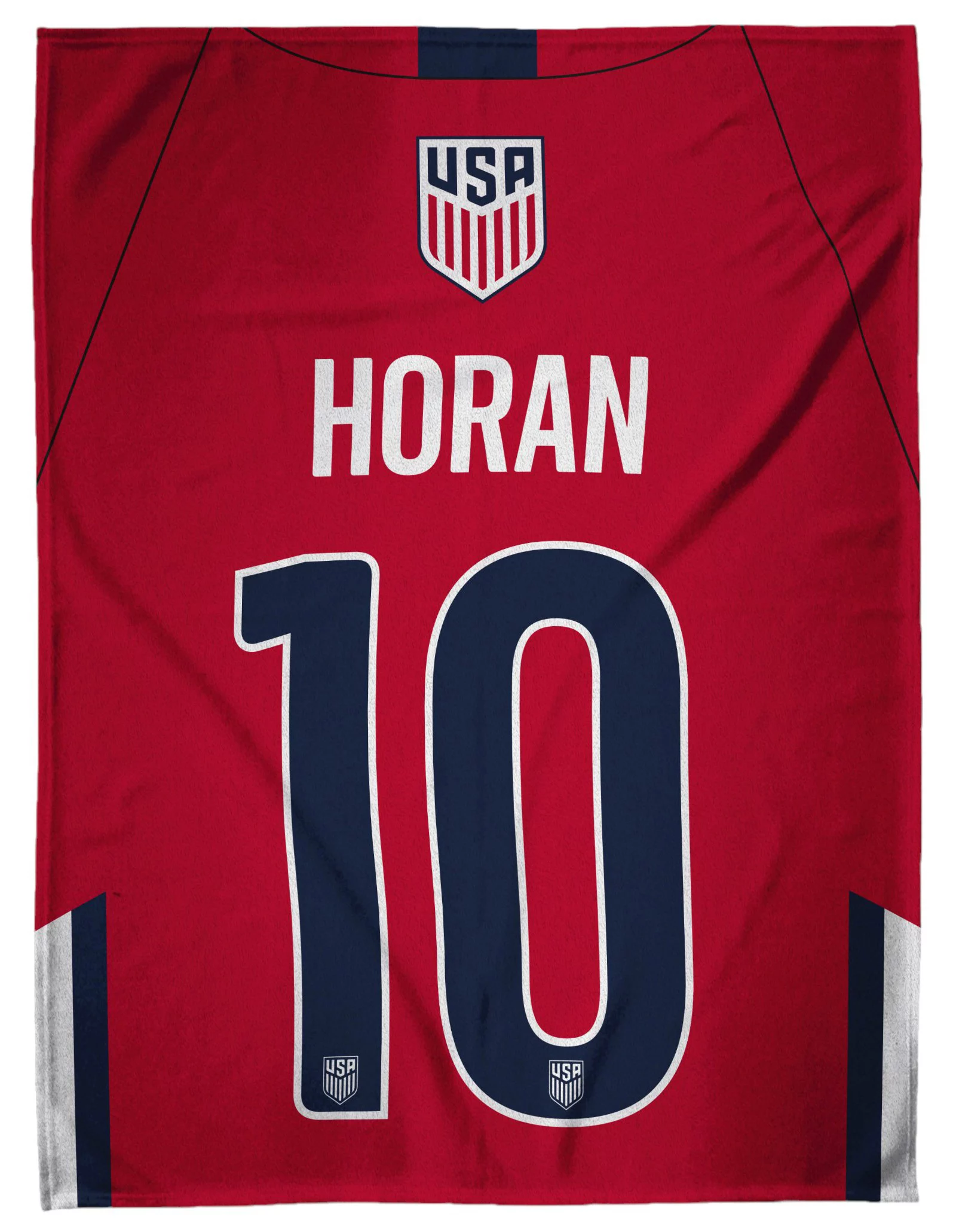 Uncanny Brands USA Lindsey Horan #10 Blanket 1 Uncanny Brands USA Lindsey Horan #10 Blanket