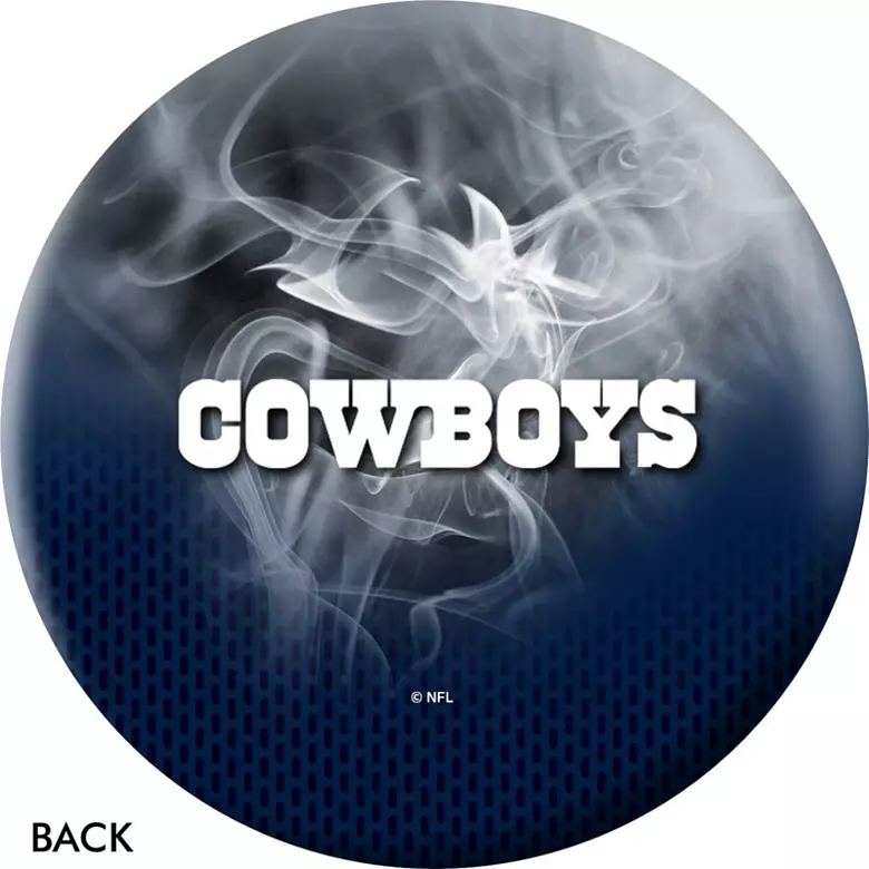 Strikforce Dallas Cowboys On Fire Undrilled Bowling Ball