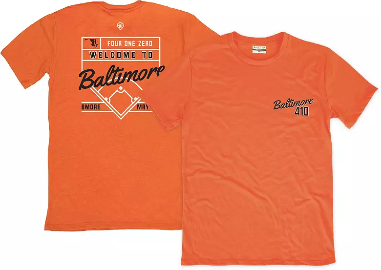 Where I'm From Adult Baltimore Script 410 T-Shirt