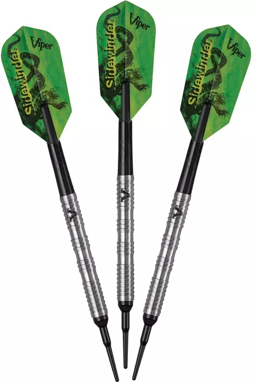 Viper Sidewinder 18g Shark Fin Barrel Soft Tip Darts 1 Viper Sidewinder 18g Shark Fin Barrel Soft Tip Darts