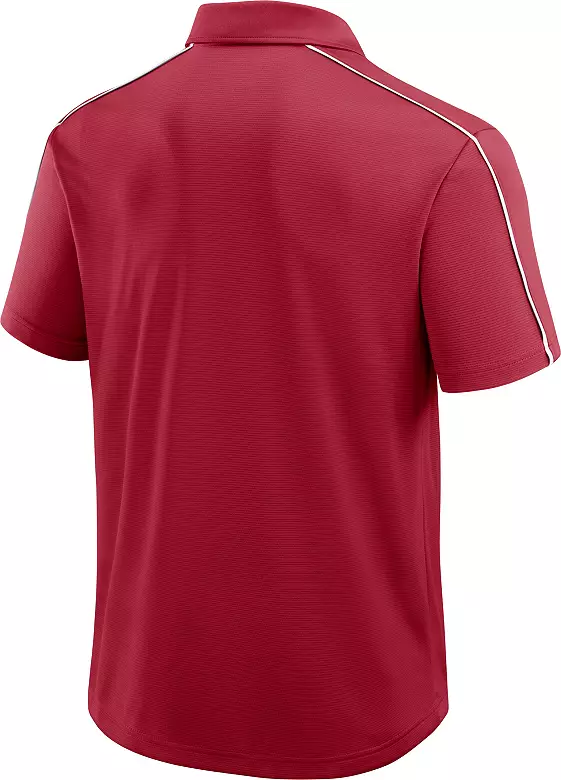 Logo Athletic Men's Alabama Crimson Tide Cardinal Promo Polo
