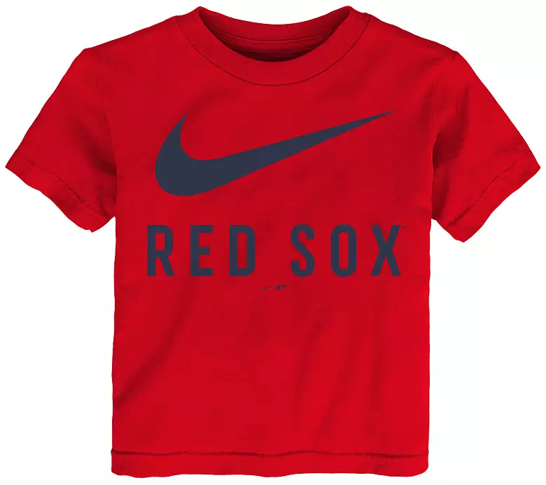 Nike Toddler Boston Red Sox Red Swish Cotton T-Shirt 1 Nike Toddler Boston Red Sox Red Swish Cotton T-Shirt
