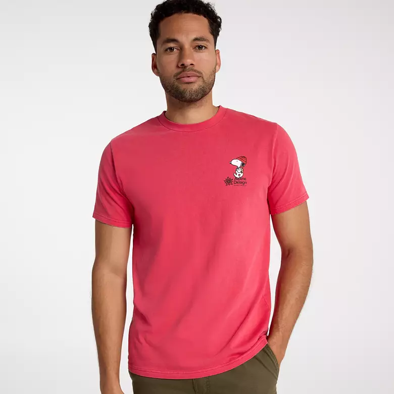 Alpine Design Men's Peanuts Short Sleeve T-Shirt 1 Alpine Design Men's Peanuts Short Sleeve T-Shirt