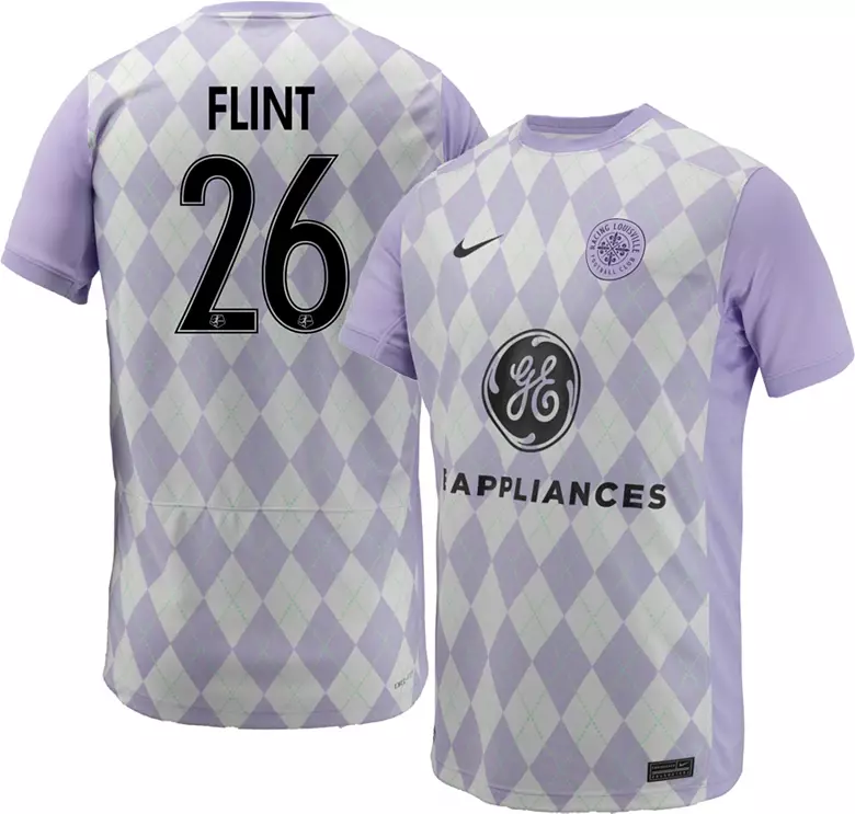 Nike Youth Racing Louisville FC Taylor Flint #26 2024 Home Replica Jersey