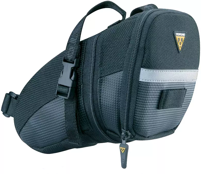 Topeak Aero Wedge Large Bike Saddle Bag 1 Topeak Aero Wedge Large Bike Saddle Bag