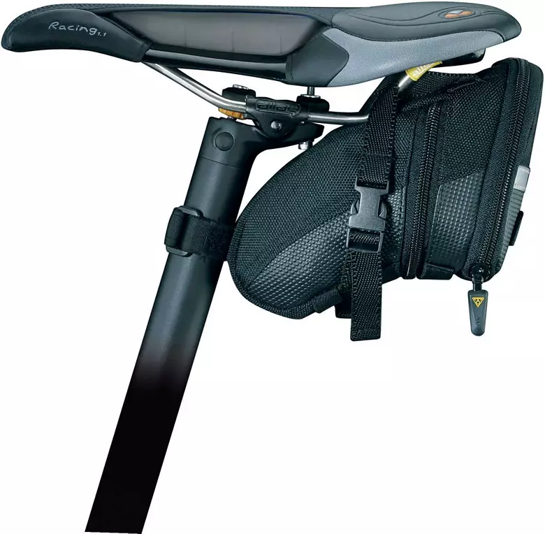 Topeak Aero Wedge Large Bike Saddle Bag 2 Topeak Aero Wedge Large Bike Saddle Bag