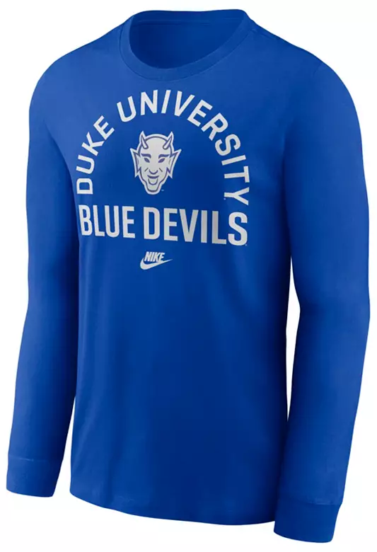 Nike Men's Duke Blue Devils Game Royal Legacy Arch Long Sleeve T-Shirt