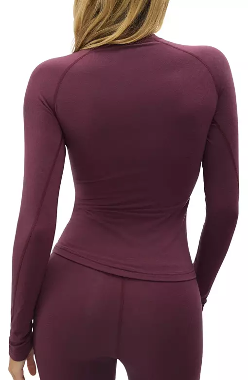 Halfdays Women's Clare Lightweight  Merino Top